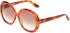 Tom Ford Gisella Oversized Sunglasses for Women - Brown Gradient Lens, FT0388-56B