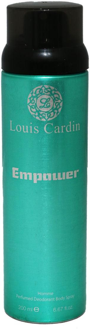Louis Cardin Empower Deodorant Spray for Men, 200 ml