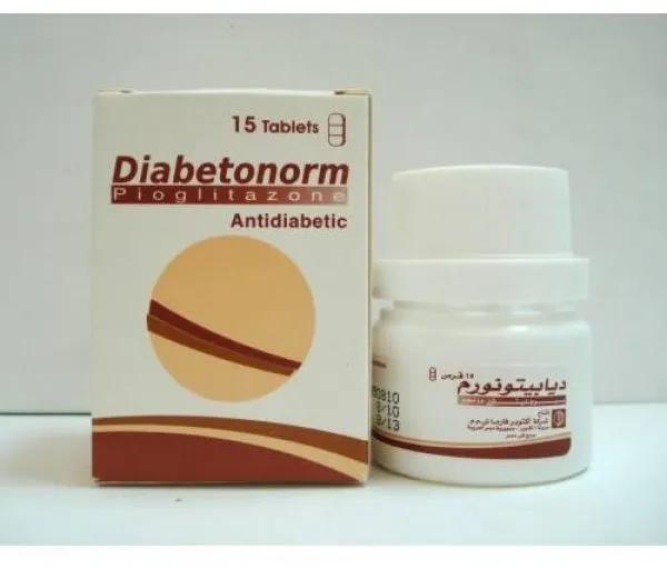 Diabetonorm | Type 2 Diabetes | 45 mg | 15 Tab