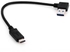Generic U3-204-LE Reversible USB 3.0 3.1 Type C Male to 90 Degrees Right Angle A Male Data Cable