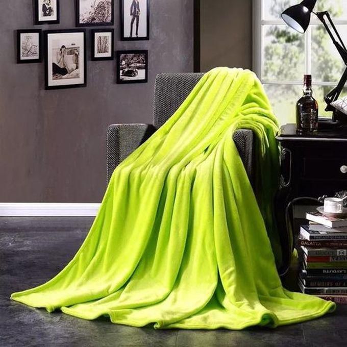 Super Soft Warm Green Fleece Blanket Throw Blanket Cozy