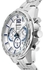 Seiko Men's Silver Dial Chronograph Watch SSB343P1