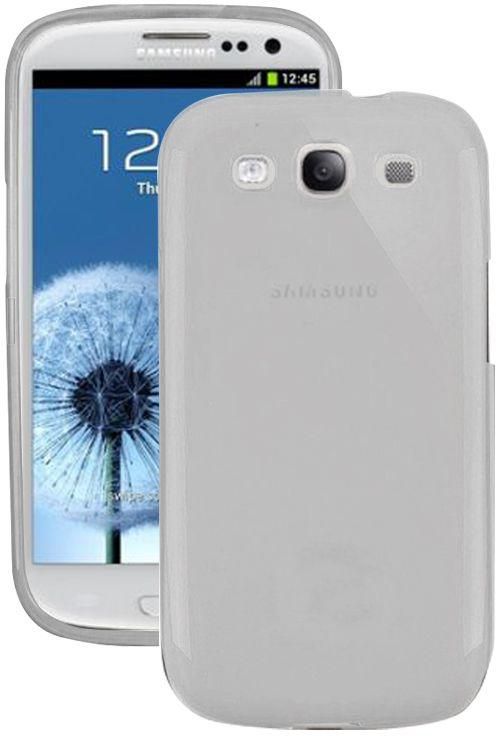 SKT TPU case for Samsung Galaxy S3 i9300 (with screen protector) White