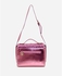 Tata Tio Glittery Shoulder Bag - Metallic Pink