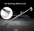 Universal Anti-Theft Lock,Reliable Car Steering Wheel Lock Anti-Theft Clutch Lock Retractable Brake Lock for Car Safety