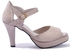 High Quality Elegant Suede Sandals - BEIGE
