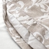 VÅRBRÄCKA Duvet cover and 2 pillowcases, beige/white, 240x220/50x80 cm - IKEA