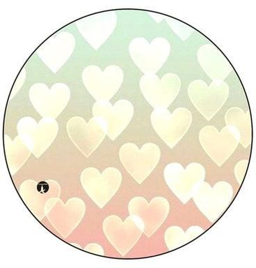 Hearts Printed Mouse Pad Multicolour