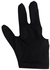 3-Piece Absorbent Billiard Three Fingers Spandex Cue Sport Gloves 0.0353kg