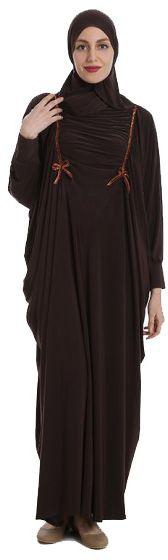 Prayer Dress From Rahmo Brown Color ,Free Size