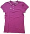 Polo Top For Girls In Plain Pink