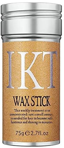 Hair wax stick, wax stick for hair, slick stick for hair non-greasy styling hair pomade stick, strong hold makes hair look neat and tidy