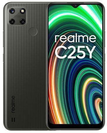 realme Realme C25Y - 6.5-inch 64GB/4GB Dual SIM Mobile Phone -Metal Grey