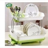 Plate Rack With Water Drainer Channel