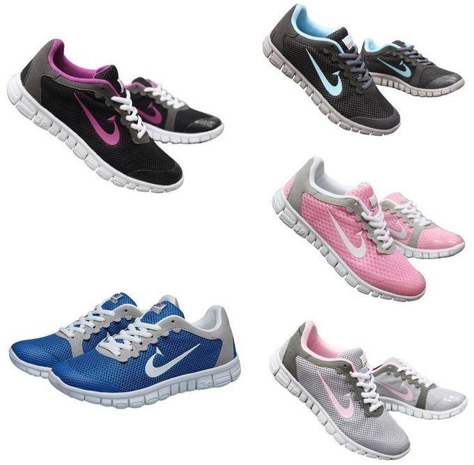 Fashion Women Lady Sport Running Tennis Lace Up Mesh Breathable Trainers Sneakers Shoes