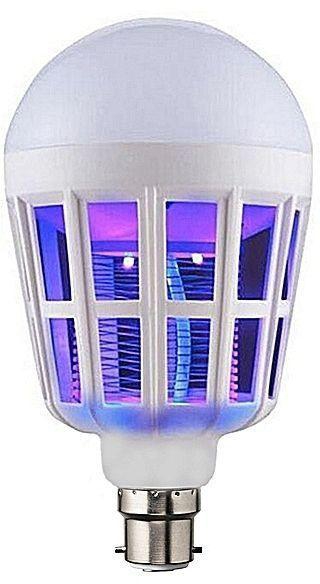 White Rechargeable Mosquito Killer LED Bulb -White