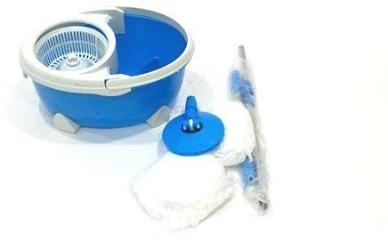 Flexy Easy Wring Magic Cleaning 360 spin Mop Set  - Blue