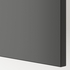 LAPPVIKEN Door - dark grey 60x64 cm
