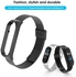 Double Elastic Buckle Stainless Steel Smartwatch Replacement Bracelet