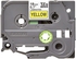 Brother Label Tape, 18mm x 8 Meters, Black on Yellow - TZE-641