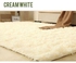 5*8 Luxurious Soft Fluffy Carpet-Fluffy Floor Carpet-Cream White