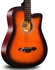 Acoustic Box Guitar With Bag And Strap - Sunburst