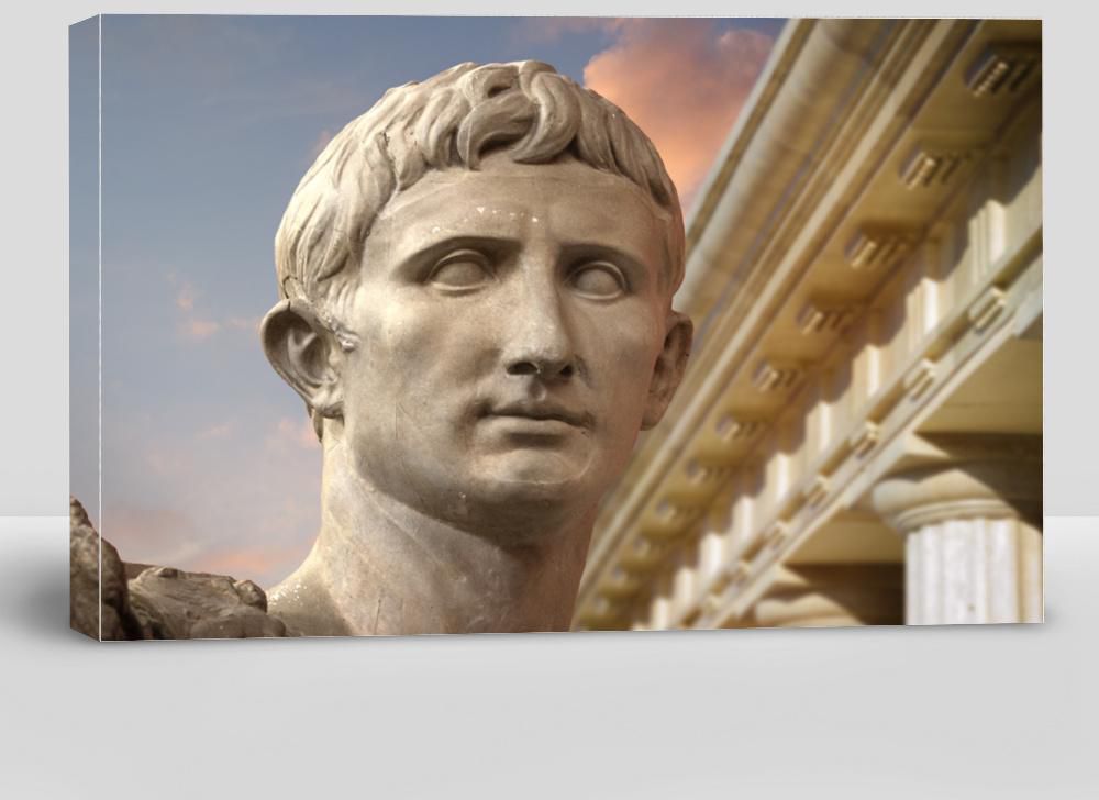 Statue of Julius Caesar Augustus in Rome, Italy  Ancient Art