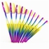 10-Piece Make Up Brush Set Multicolour