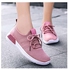 TRIONN Platform Sneakers For Women, Running Shoes Women Outdoor Light Breathable Female Gym Tennis Jogging Shoes Mesh Fitness Sneakers Athletic Walking Shoe (Color : Pink, Size : 41)