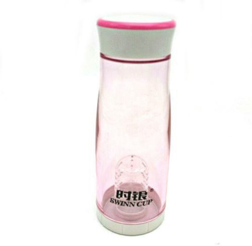 Generic High Quality Travel Plastic Cup with flavor storage Place 450 ml - Pink