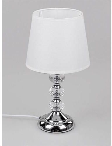 Table Lamp, Silver/White - QU11