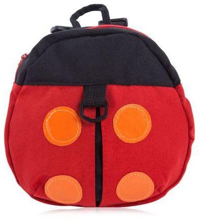 Fashion Ladybird Design Babies Backpack - Red