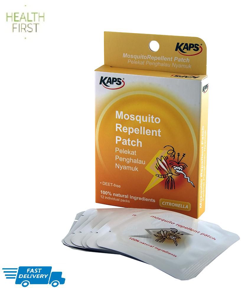 KAPS Mosquito Repellent Patch 12's Citronella