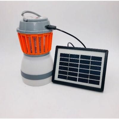 Rechargeable Mosquito Killer Lamp With Solar Panel And Inbuilt Emergency Lantern