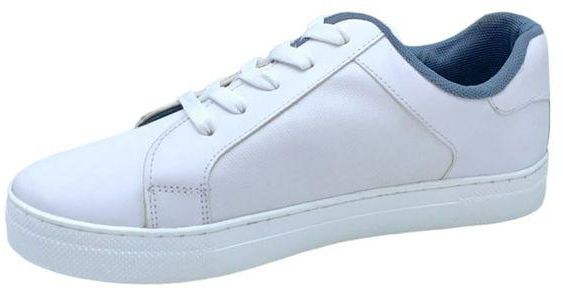 Hammer Faux Leather Casual Shoes For Men - White