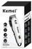Kemei Km-809A Hair Clipper Trimmer - For Pets - Black/White