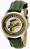 Fossil Men's FS4924 Townsman White Dial Green Leather Watch