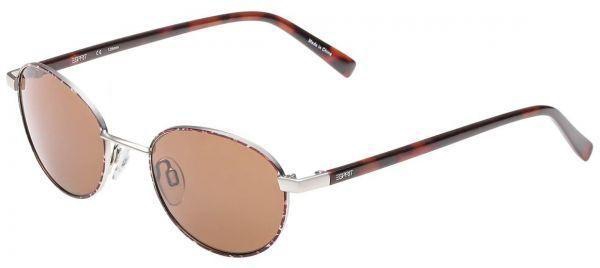 Esprit ET17805 Brown Round Unisex Sunglasses Size 48