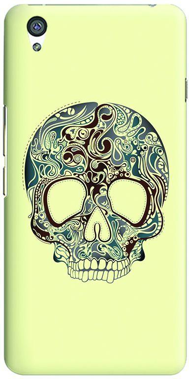 Stylizedd OnePlus X Slim Snap Case Cover Matte Finish - Skully Tattoo