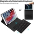 Lively Life Bluetooth Keyboard for iPad 10.2 8th 2020/7th Generation 2019, iPad Air 3 2019, iPad Pro 10.5 2017, Protective Case with Detachable Wireless Keyboard, Built-in Pen Holder - Black