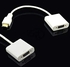 HDMI TO VGA VIDEO ADAPTOR 1080p CONVERTER FOR HD PS3 PS4 XBOX PC DVD White