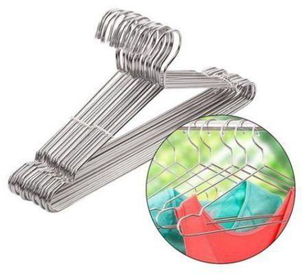 Generic Stainless Steel Non-Slip Clothes Hangers