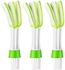 3-Piece Mini Cleaner Brush For Car Air Vent Multicolored