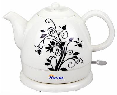 Black & white Porcelain kettle
