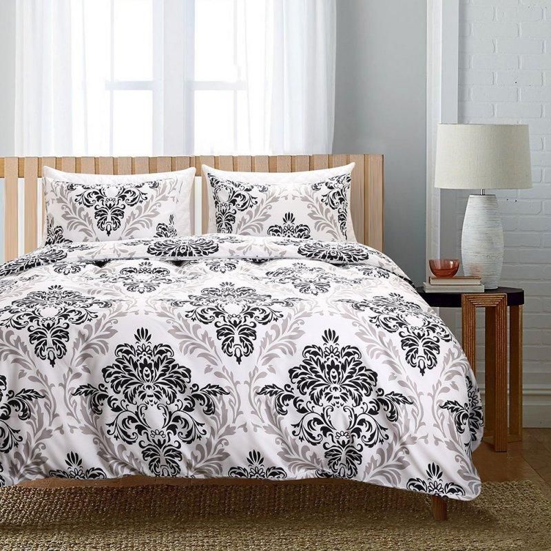 Comfort Houz Baroque Duvet Cover Quilt Bedding Set King / Queen With Pillowcase