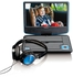 Lenco DVP-910BU 9-Inch Portable DVD Player With Bracket Blue