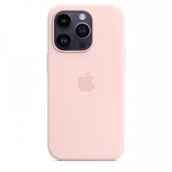 iPhone 14 Pro Max Silicone Case with MS-Chalk Pink | Gear-up.me