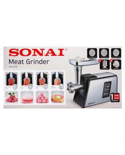 Sonai SH-5000 Stainless Steel Meat Grinder - 1600W