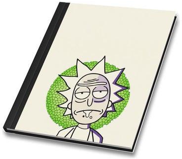 A5 Size Wasted Dr Rick Hard Bind Notebook Multicolour