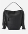 Joy & Roy Fringed Elegant Handbag - Black